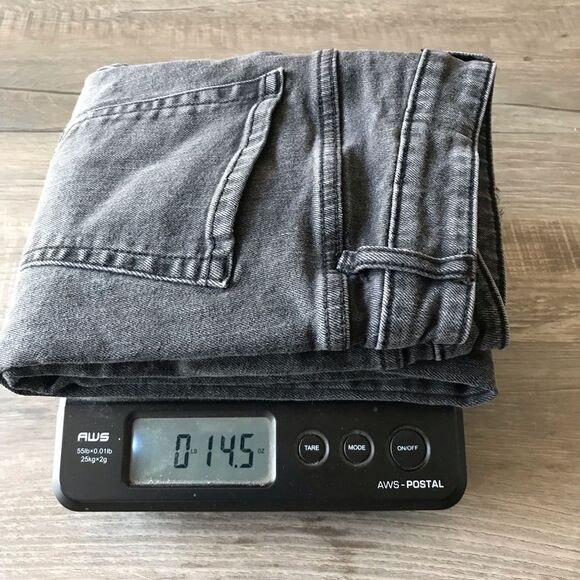 Wild Fable Faded Black Distressed Knee Raw Edge Skinny Jeans Sz 6 - Picture 13 of 16